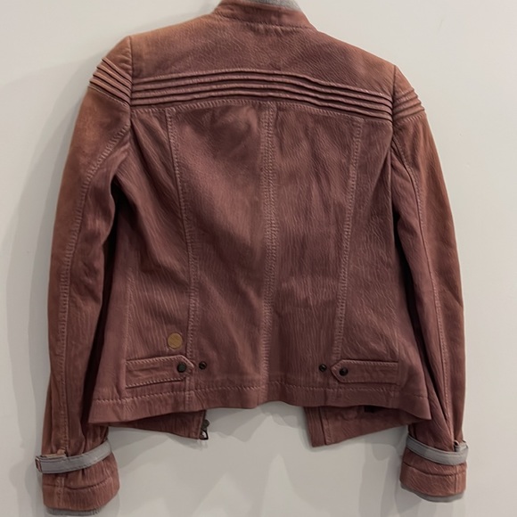 Leather/suede jacket - Picture 5 of 10